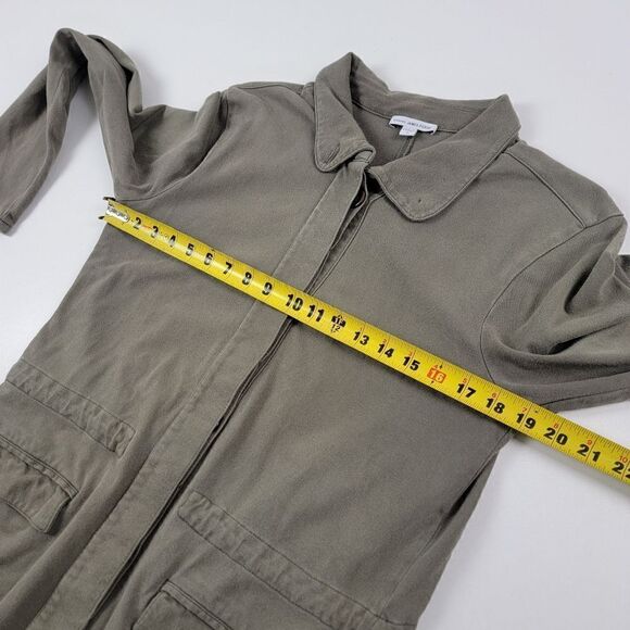 James Perse Argn Cargo Chore Button Up Jacket Womens sz 3 Coat - Picture 6 of 12